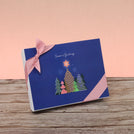 Season's greeting designed premium chocolate 12p hard box