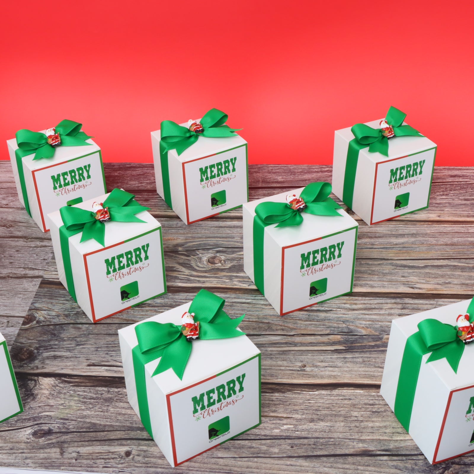 Set of 20 Corporate customized Christmas designed premium chocolate soft box