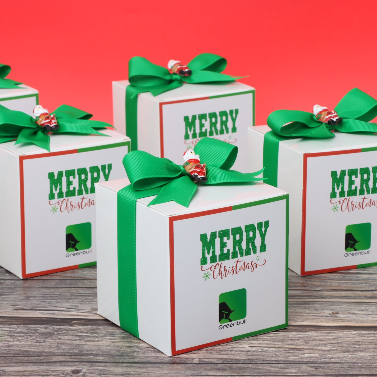 Set of 20 Corporate customized Christmas designed premium chocolate soft box