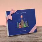 Set of 3 corporate customized season's greetings designed premium chocolate 20p hard box