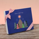 Season's greeting designed premium chocolate 20p hard box