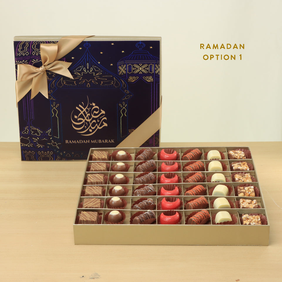 Ramadan Eid Mubarak designed premium chocolate luxury box