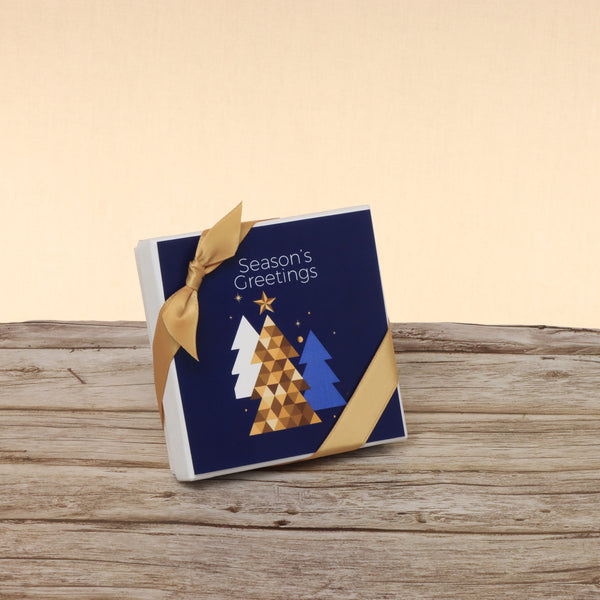 Set of 15 season's greeting designed premium chocolate 4P hard box