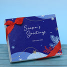 Set of 3 corporate customized season's greetings designed premium chocolate 20p hard box