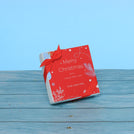 Set of 15 corporate customized merry christmas designed premium chocolate 4p hard box