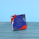 Set of 15 corporate customized merry christmas designed premium chocolate 4P hard box