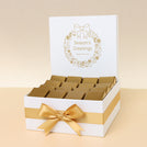 Season's greetings wreath designed premium chocolate medium hamper