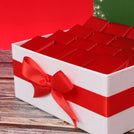 Merry christmas & happy new year designed premium chocolate medium hamper