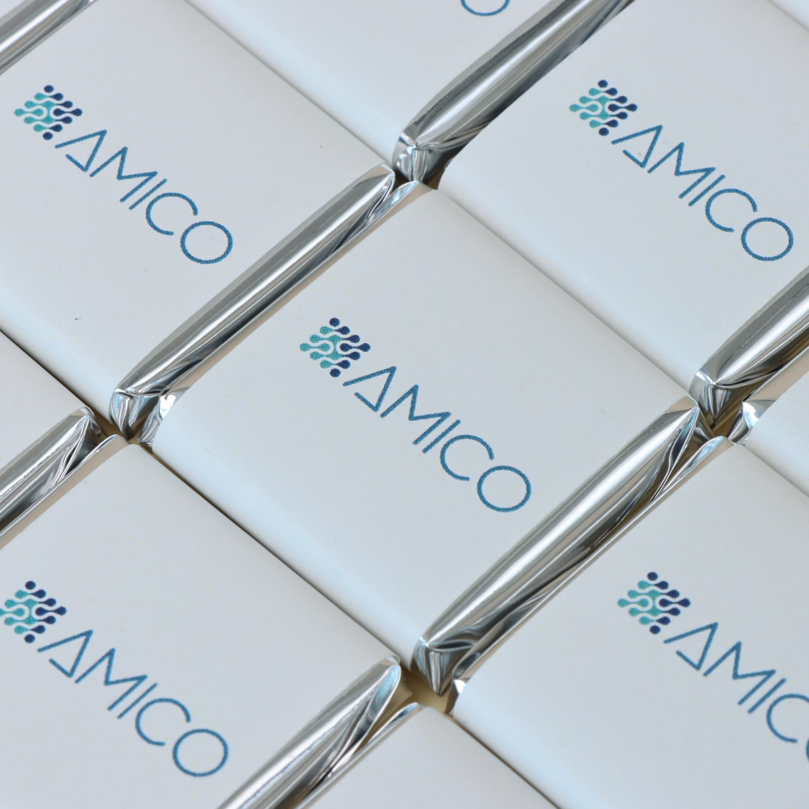 Corporate branded thin loose premium chocolate