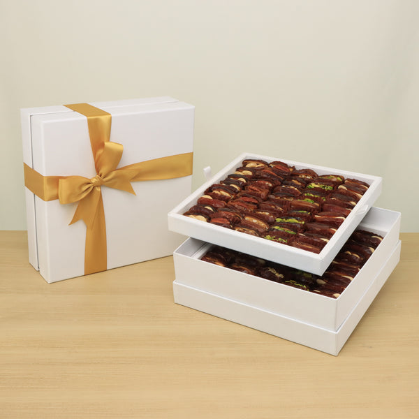 Premium nut stuffed dates 2-layer hard box
