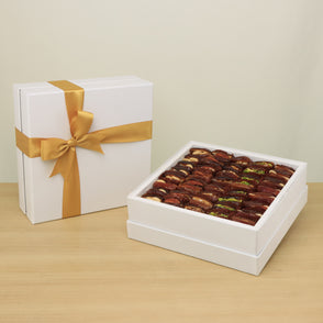 Premium nut stuffed dates one-layer h...
