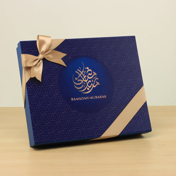 Ramadan Mubarak designed premium chocolate luxury hard box