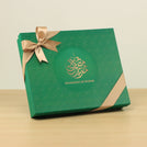 Ramadan Mubarak designed premium chocolate 20P green hard box