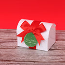 Set of 20 Merry Christmas & happy new year designed premium chocolate chest box giveaway