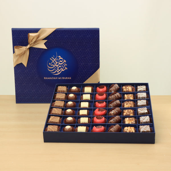 Ramadan Mubarak designed premium chocolate luxury hard box