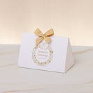 Set of 20 Season's greetings wreath designed premium chocolate triangle box giveaway