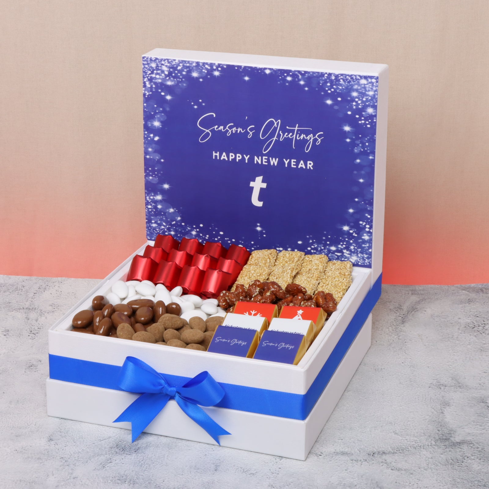 Corporate customized premium chocolate & sweets large hamper
