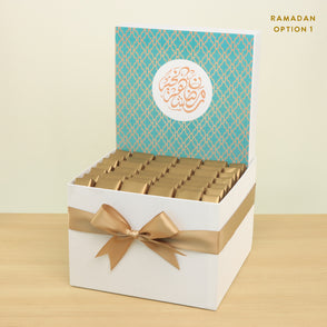 Ramadan Mubarak designed premium choc...