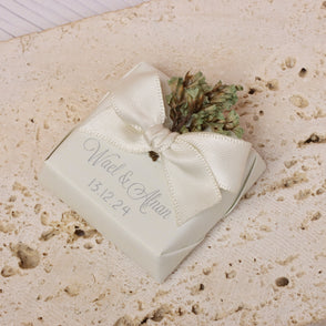 Bridal personalized and ribbon decora...