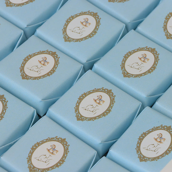 Baby Boy Personalized Chocolate
