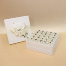 Bridal decorated and personalized chocolate hard box
