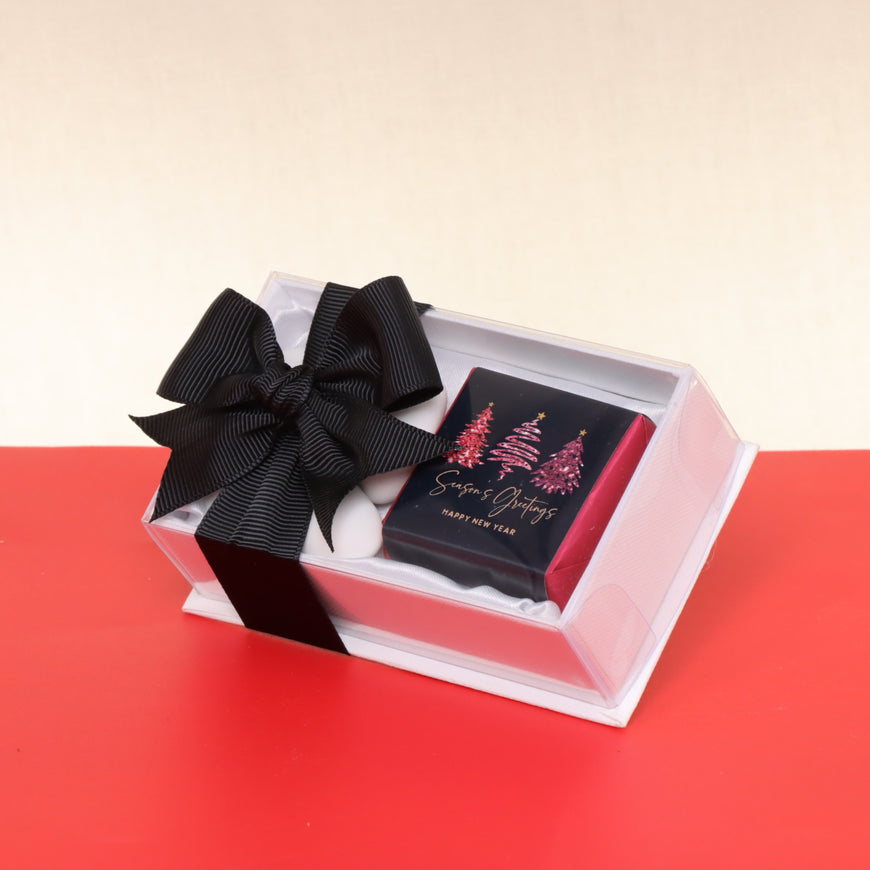 Season's greetings three tree chocolate view top box giveaway