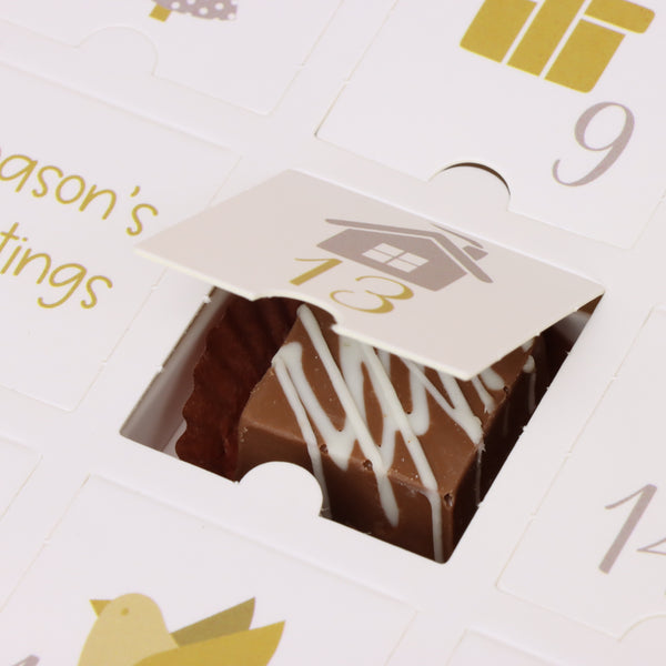 Christmas advent calendar premium chocolate box