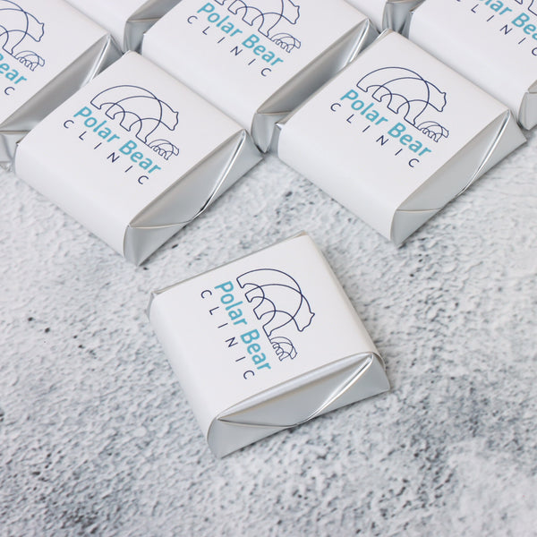 Corporate branded premium loose chocolate