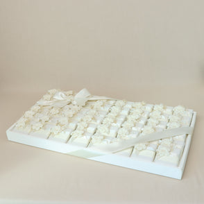 Bridal flower decorated chocolate lar...