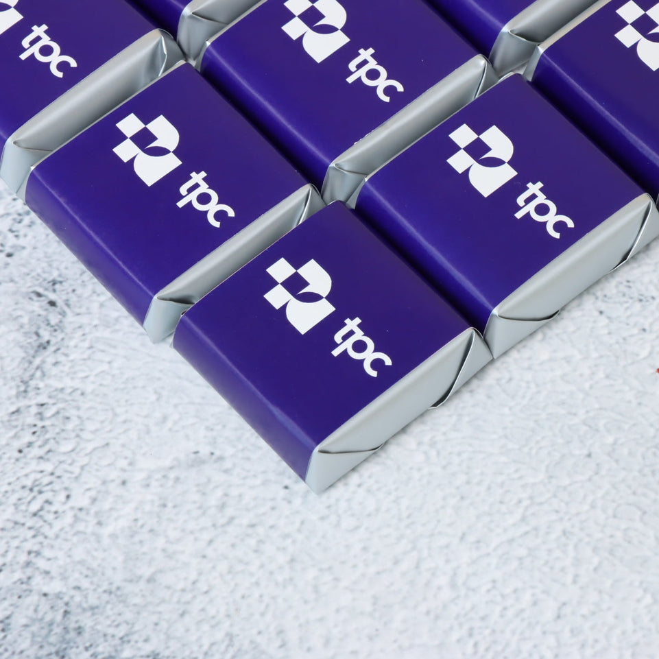 Corporate branded loose premium chocolate