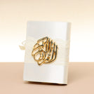 Set of 20 Bridal personalized decorated quran & premium chocolate clear box