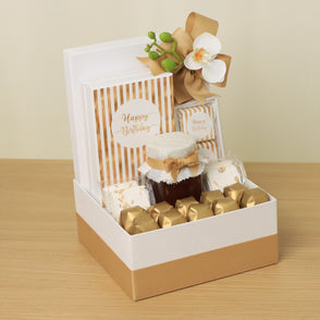 Happy birthday designed premium choco...