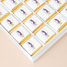 Set of 2 Corporate branded chocolate printed hard box