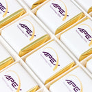 Set of 2 Corporate branded chocolate printed hard box