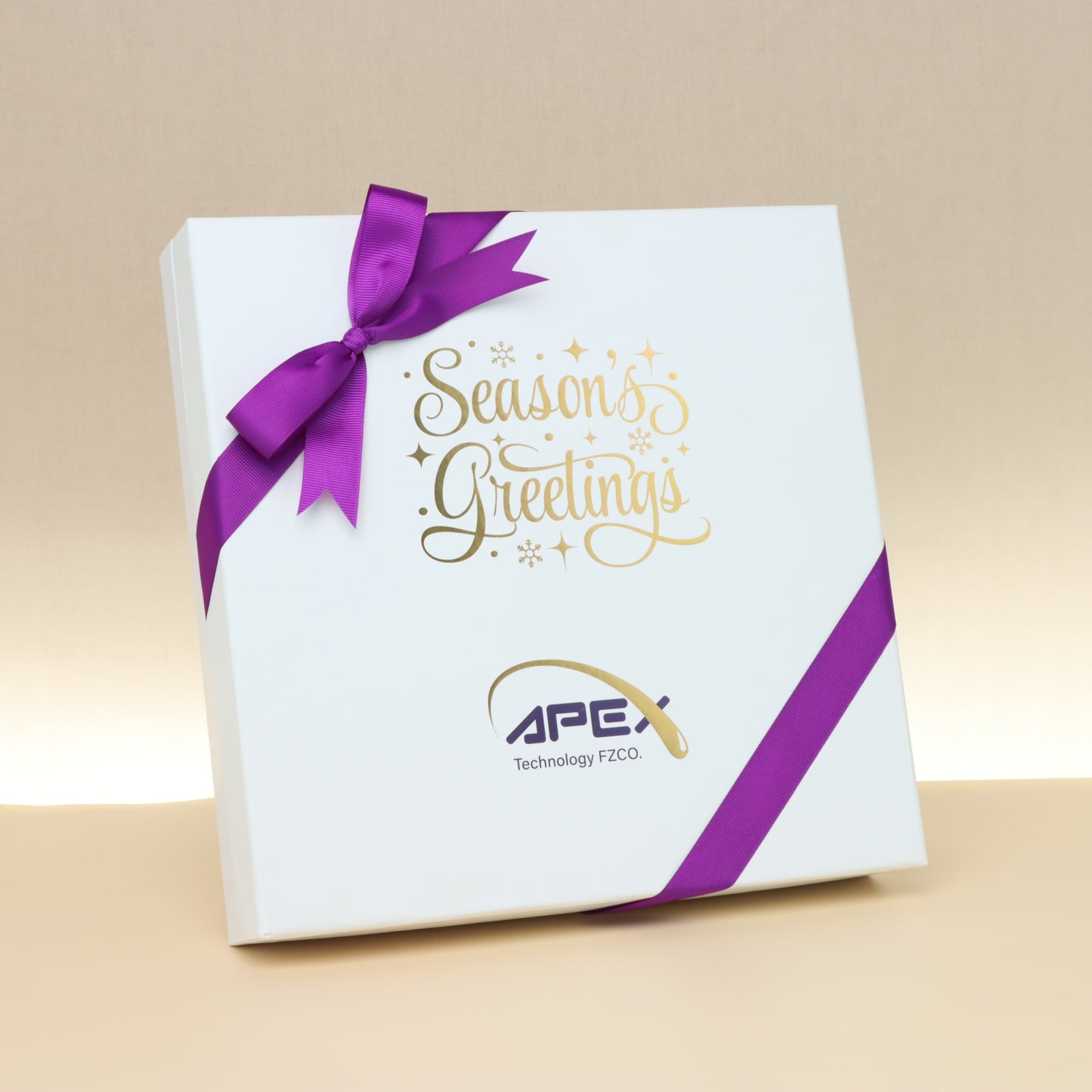 Set of 2 Corporate branded chocolate printed hard box