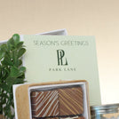 Corporate customized christmas design premium chocolate hamper