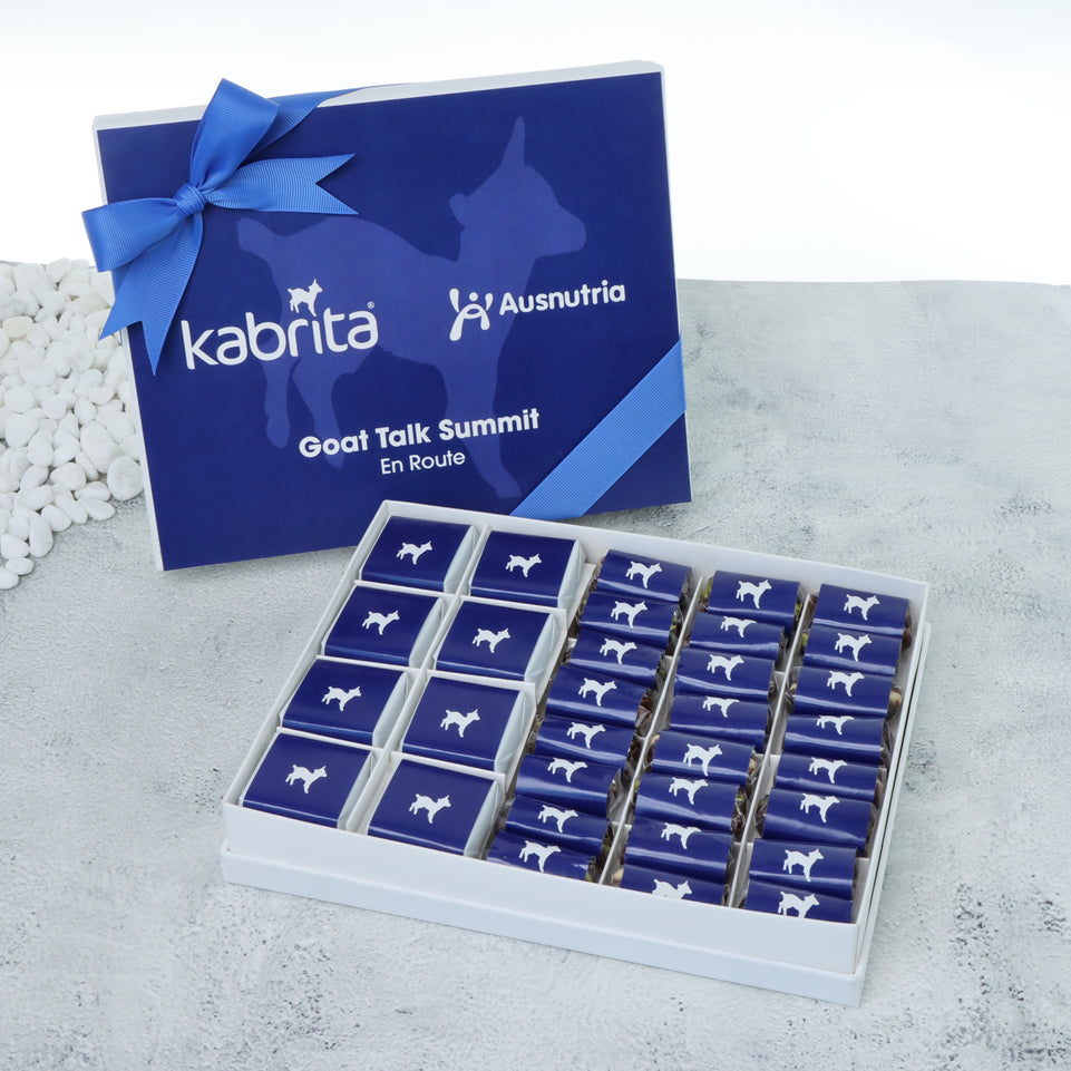 Corporate branded chocolate & dates hard box