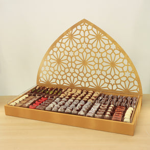 Ramadan Mubarak designed premium choc...