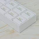 Set of 6 Corporate customized chocolate 8P hard box