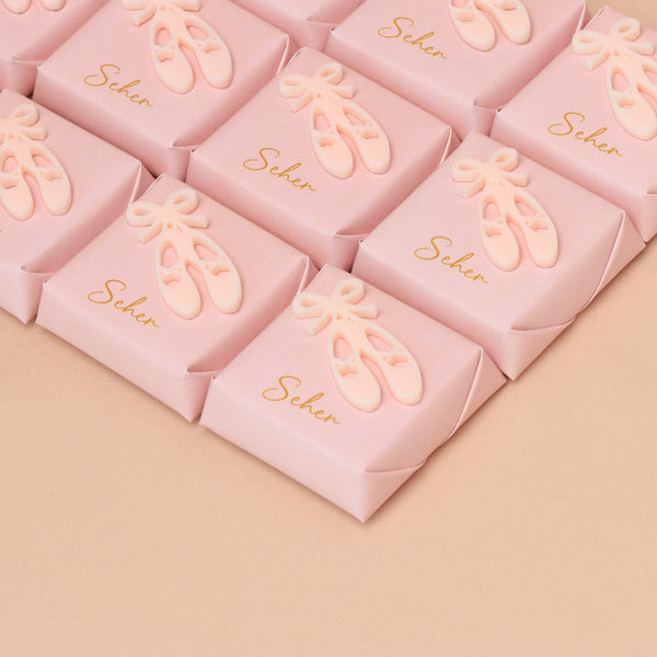 Acrylic decorated ballerina premium chocolate