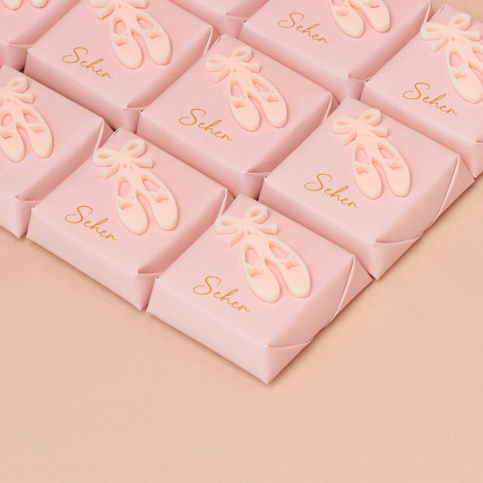 Acrylic decorated ballerina premium chocolate