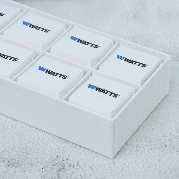 Set of 6 Corporate customized premium chocolate 8P hardbox