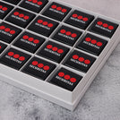 Set of 3 Corporate branded chocolate 20-piece hard box