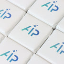 Corporate branded thin loose premium chocolate