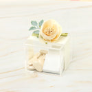 Set of 20 Flower decorated premium chocolate acrylic box giveaway