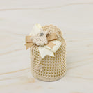Set of 20 Baby crochet dress decorated candle crochet bag