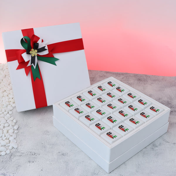 National day designed premium chocolate hard box