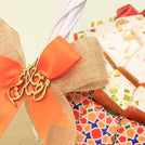 Ramadan eid lantern decorated chocolate & sweets basket