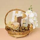 Rustic designed chocolate & sweets medium basket