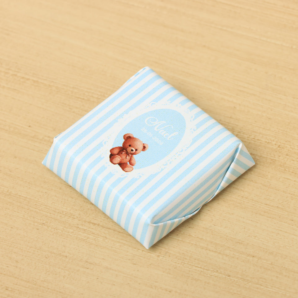 Personalized Baby Boy Teddy Design Premium Loose Chocolates